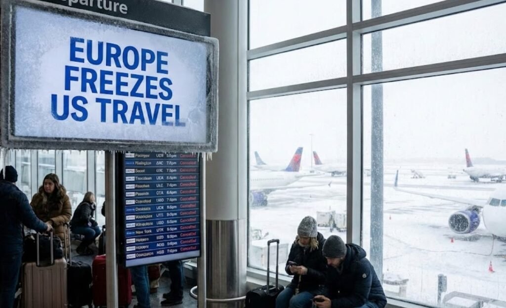 Europe Freezes US Travel