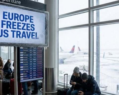Europe Freezes US Travel