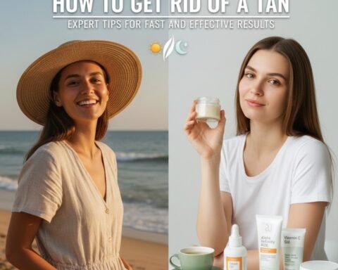 how to get rid of a tan