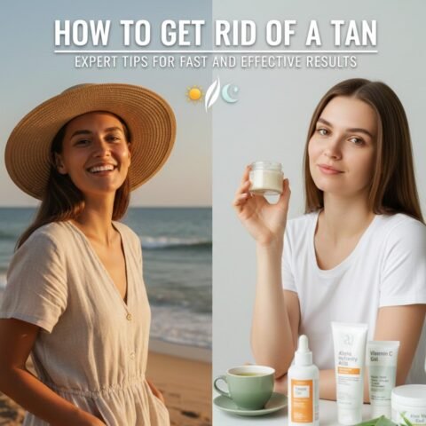 how to get rid of a tan