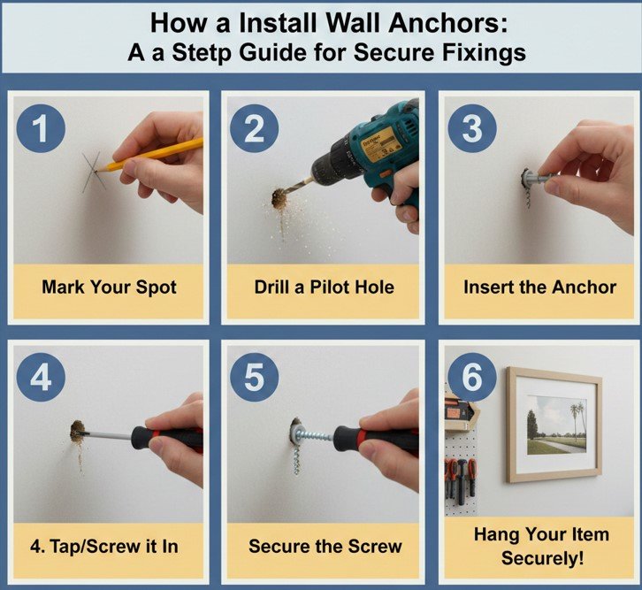 How to Install Wall Anchors