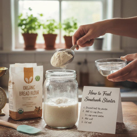 How to Feed Sourdough Starter