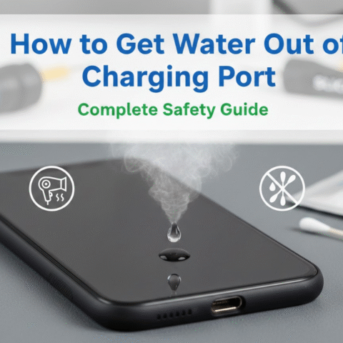 How to Get Water Out of Charging Port