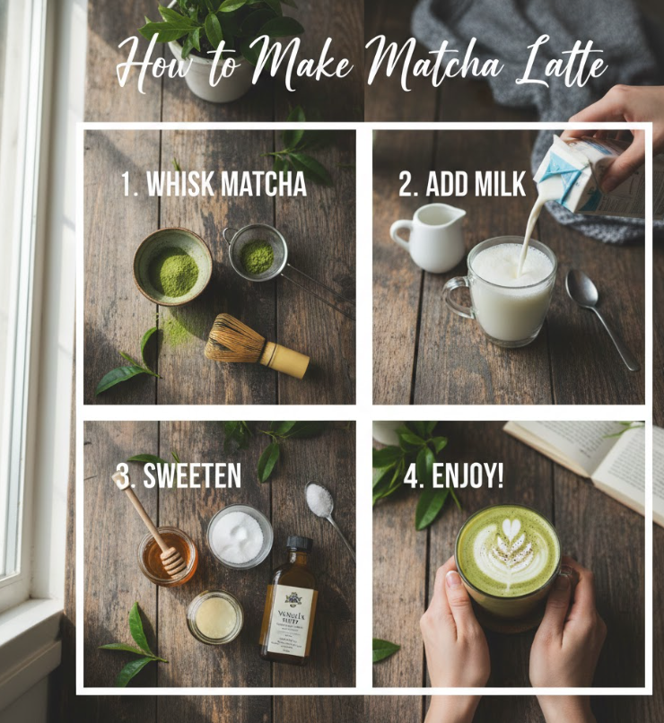 How to Make Matcha Latte