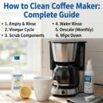 How to Clean Coffee Maker: Complete Guide
