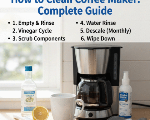 How to Clean Coffee Maker: Complete Guide