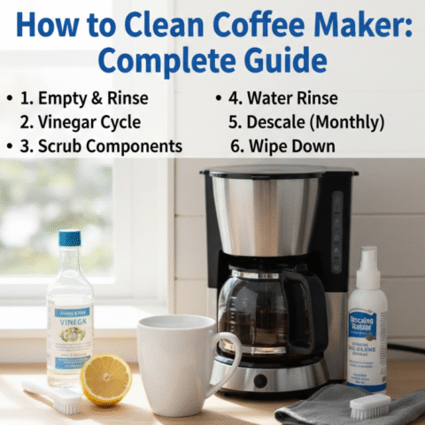 How to Clean Coffee Maker: Complete Guide