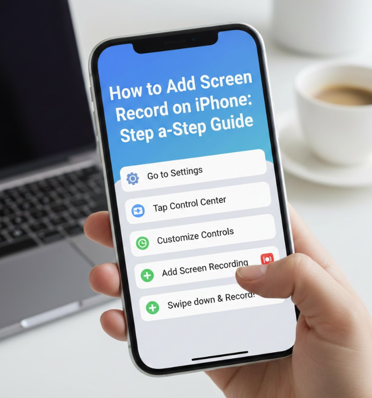 How to Add Screen Record on iPhone