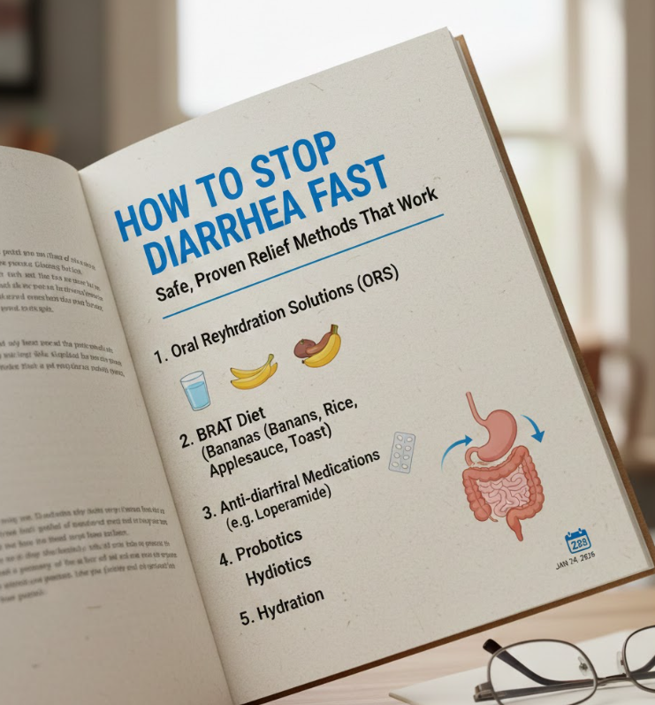 How to Stop Diarrhea Fast