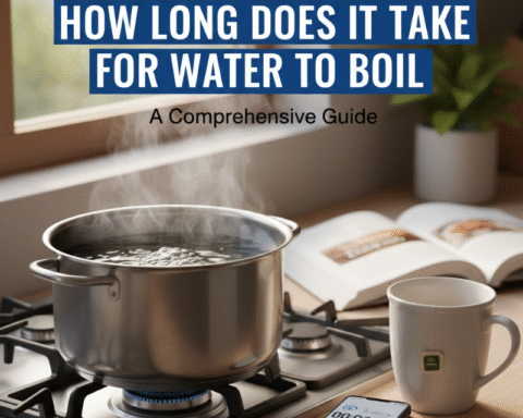 How Long Does It Take for Water to Boil