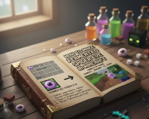 How to Make Fermented Spider Eye