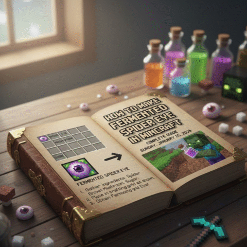 How to Make Fermented Spider Eye