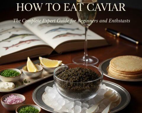 how to eat caviar
