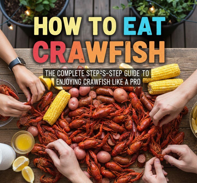 how to eat crawfish