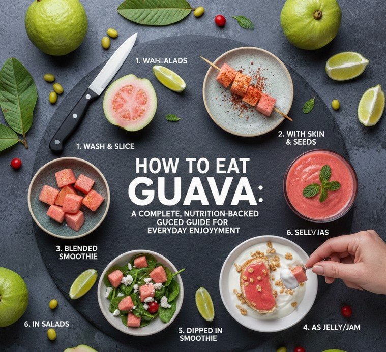 how to eat guava