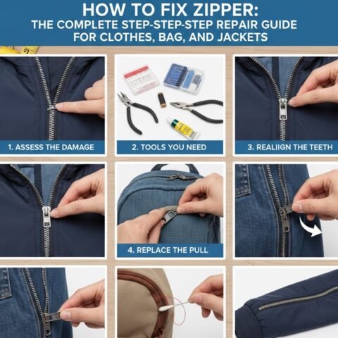 how to fix a zipper