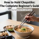 how to hold chopsticks