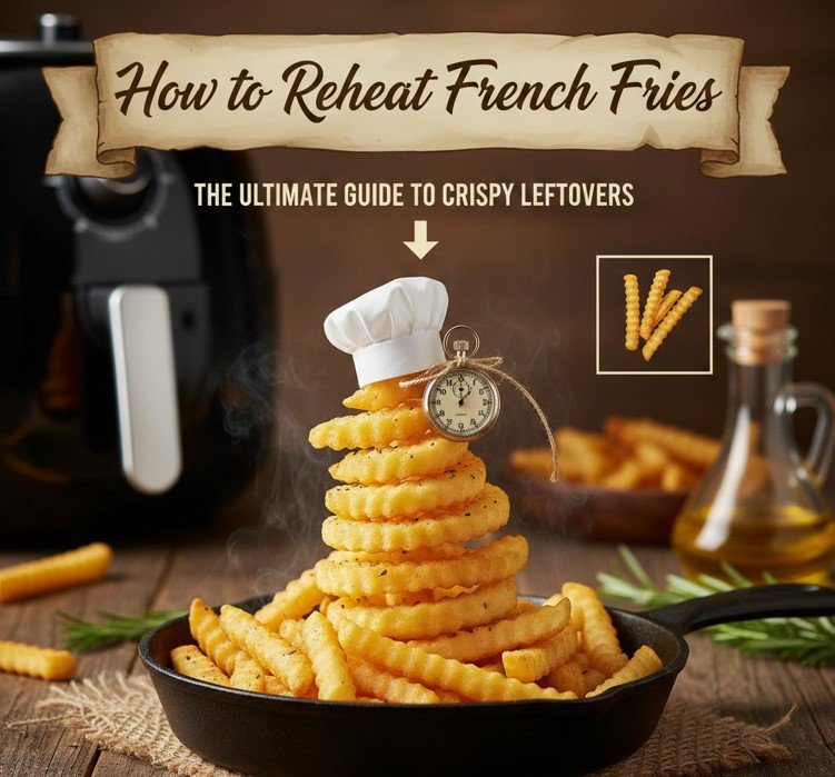 how to reheat french fries