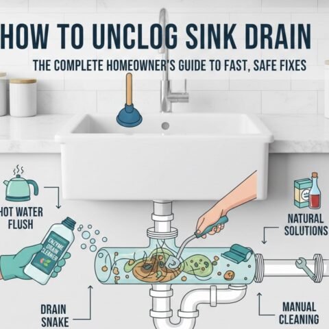 how to unclog sink drain