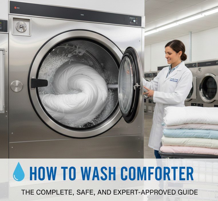 how to wash comforter