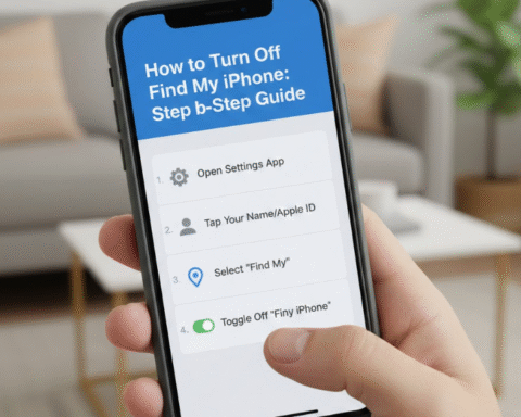 How to Turn Off Find My iPhone