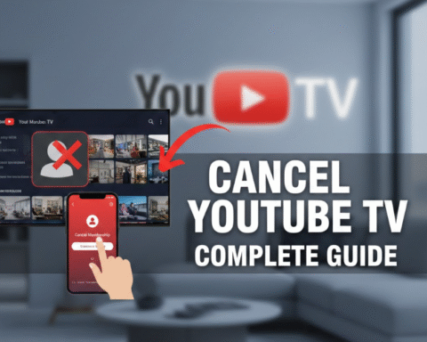 How to Cancel YouTube TV