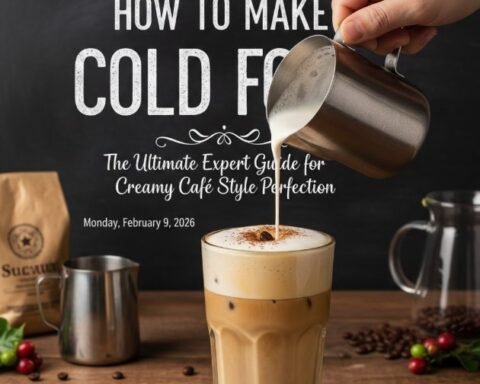how to make cold foam