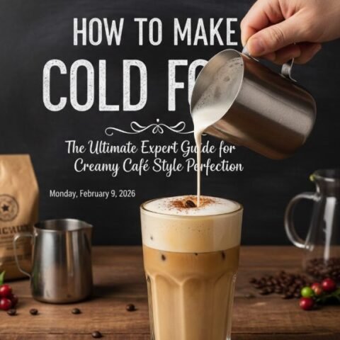 how to make cold foam